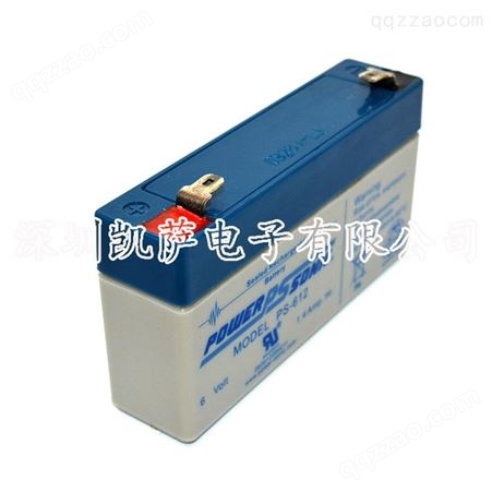 Power-Sonic PS-612 密封铅酸电池 6V 1.4AH