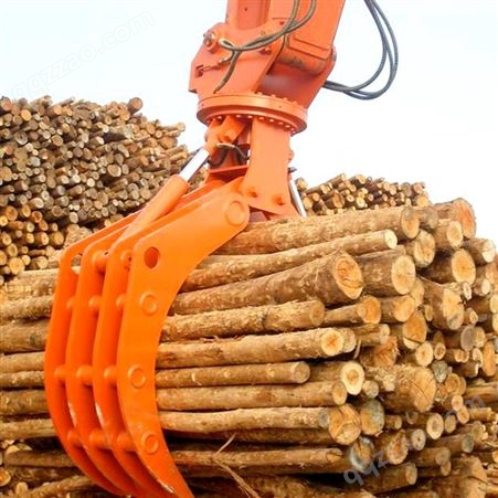 专属定制 机械式液压旋转抓木器 挖机专用 林场木材抓取