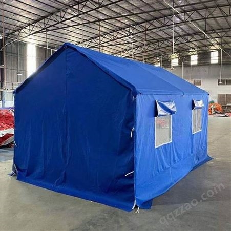 12平米民政救灾帐篷应急隔离防疫帐篷防水保暖露营帐篷