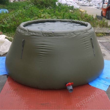 森林消防救援用2吨消防水囊PVC移动储水池可折叠软体储水罐