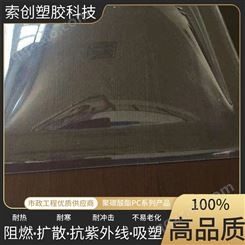 淮南PC板采光罩 透明金字塔光扩散采光罩板 地下室天窗采光板