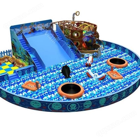 商场中庭百万海洋球池游乐场设备奇乐淘气堡儿童乐园室内游乐