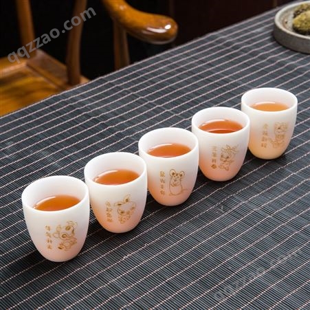 茶具品牌 茶具礼品 盖碗茶 办公室茶具 德化霞窑