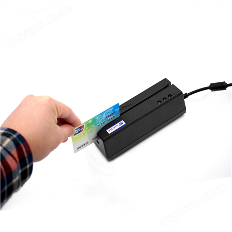 全三轨USB磁条卡阅读器磁条刷卡机器读卡器 USB划卡查询器