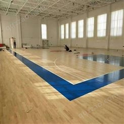 体育场馆用运动木地板 防腐龙骨室内体能训练馆
