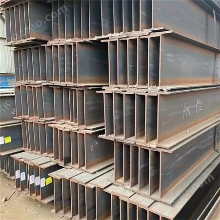 青岛H型钢大量供应 Q235B材质 规格齐全 金源热轧h型钢镀锌加工