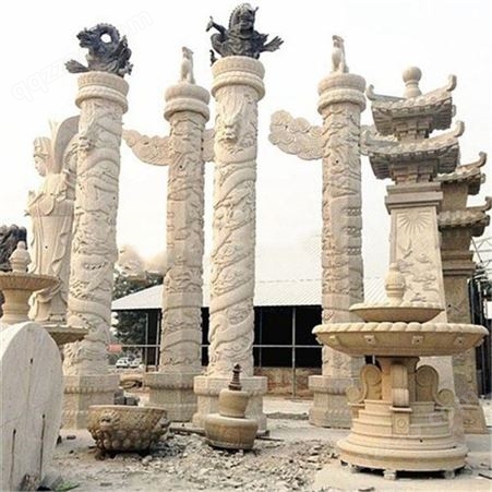 悦骐石业 大型户外动物类雕塑 雕塑专业厂家 现货供应