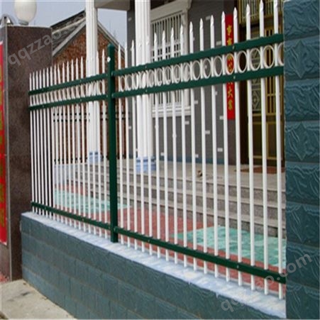 锌钢护栏 锌钢铁艺围栏围墙护栏 幼儿园庭院栅栏围墙栏杆