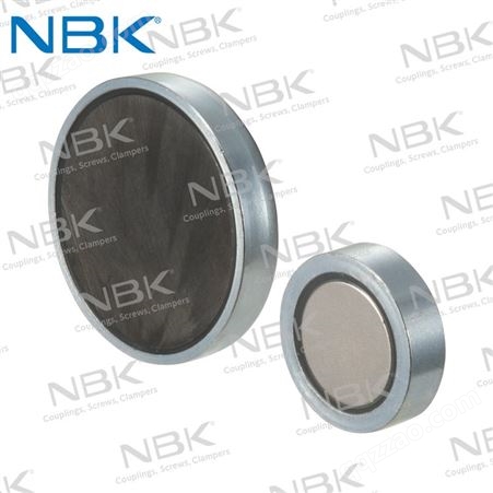 日本NBK JDD-HF 平板型圆形带坐强力磁铁 无孔永磁铁氧体