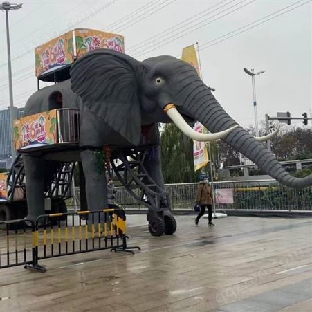 机械大象出租 商场商业活动巡游道具 大人小孩可以乘坐