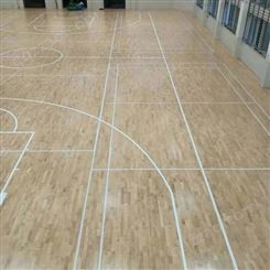 胜滨体育加工 舞蹈学院 龙骨式 多层实木地板 便于安装