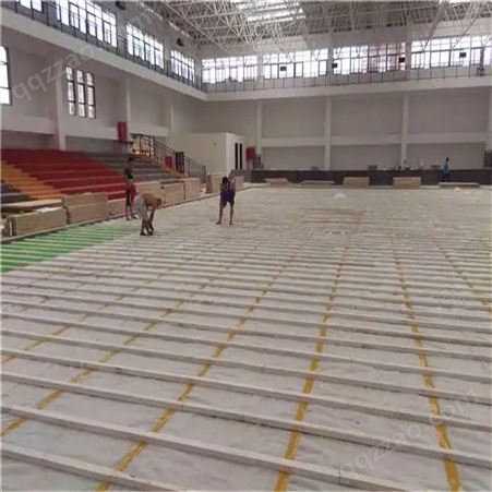 胜滨体育供应 生态科技木 体育运动木地板 装饰效果好