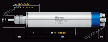 日本NAKANISHI主轴E4000系列高速去毛刺主轴