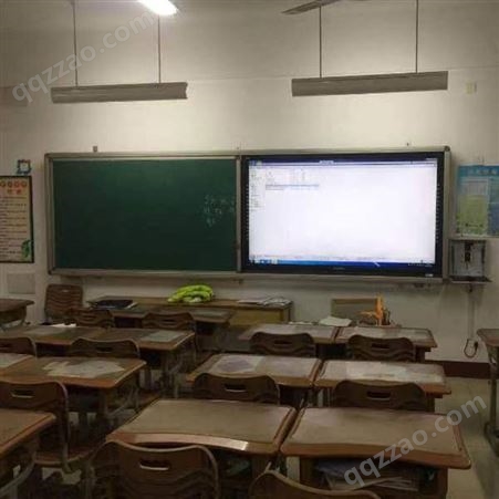 教室绿板 可擦宣传挂墙教学黑板 无尘粉笔写字看板