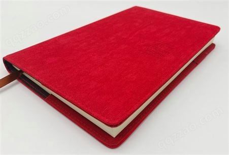 红色平装笔记本多功能记事本 企业教行政本子定制