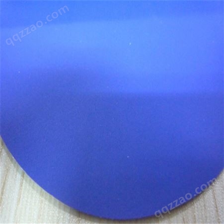 PVC夹网布 紫色0.40mm防水雨披布 连体下水裤材料