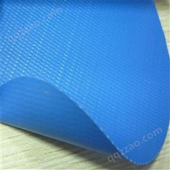 PVC夹网布 KBD-A-029 蓝色0.38mm防水布 箱包帐篷面料