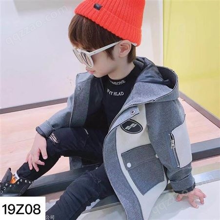 韩版童装品牌新款秋冬外套 中大童装货源直供 品牌童装折扣批发