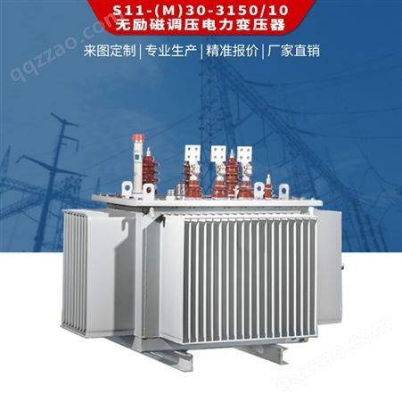 S11-(M)30-315010三相油浸式无励磁调压电力变压器