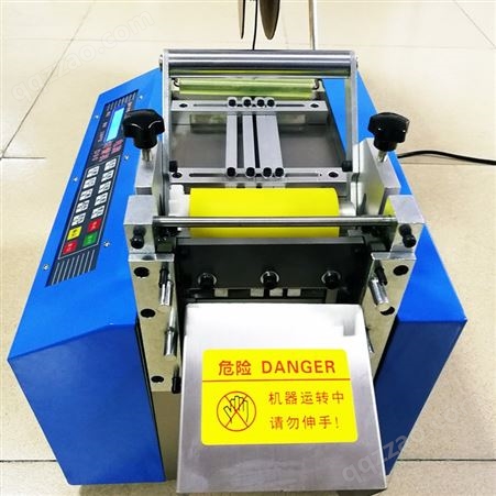 德劲 广州橡胶条裁切机 全自动魔术贴裁切机 PVC软管自动切断机厂家