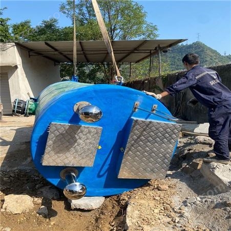 重庆污水处理用一体化预制泵站厂家 阿瑞克工艺齐全
