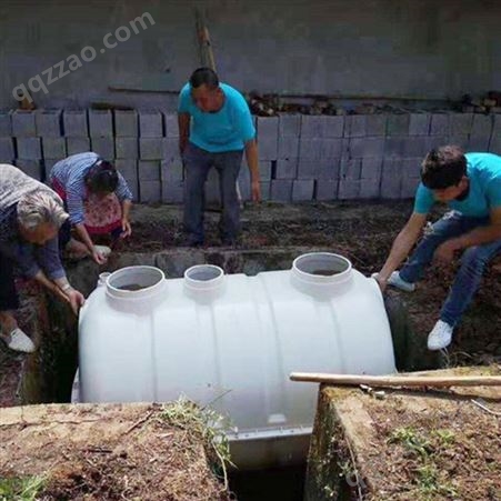 商洛玻璃钢模压化粪池新农村改造化粪池2立方 现货直销