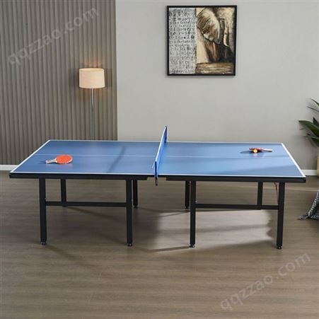 新星体育乒乓球桌折叠可移动家用室内乒乓球台标准型兵乓球案子