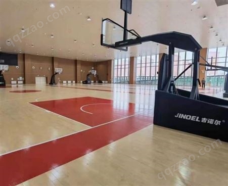 室内可移动国标篮联认证篮球框高档比赛电动升降篮球架24秒计时器