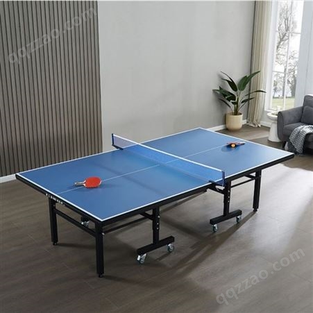 乒乓球桌室内可折叠带轮移动比赛使用乒乓球台家用成人标准球台案
