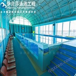 江西民宿游泳池的造价,无边际游泳池价格,25米恒温游泳池造价,伊贝莎