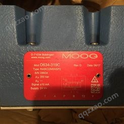 美国MOOG穆格伺服阀D634-319C维修操作与保养