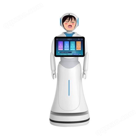 澳博大白ai智能服务迎宾机器人高科技全自动前台商用对话咨询导览