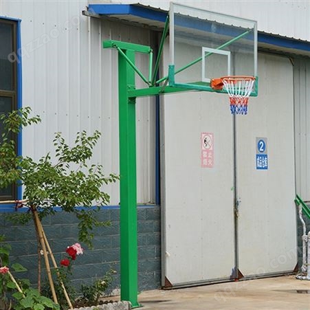 龙泰 方管篮球架 批发丁字形固定篮球架 篮球架厂家价格