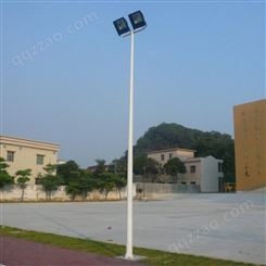 柳州柳南篮球场灯杆尺寸标准LED网球场照明低碳照明