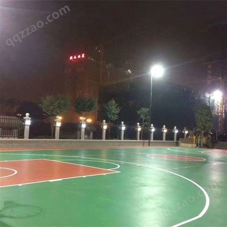 南宁良庆羽毛球场灯杆高度LED高杆灯节能环保