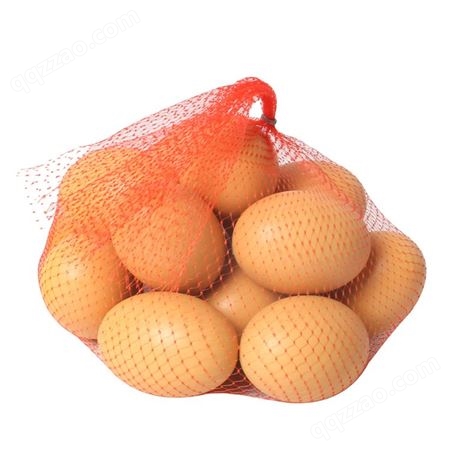 红色鸡蛋网兜PE材质 可定制颜色长度的鸡蛋网袋