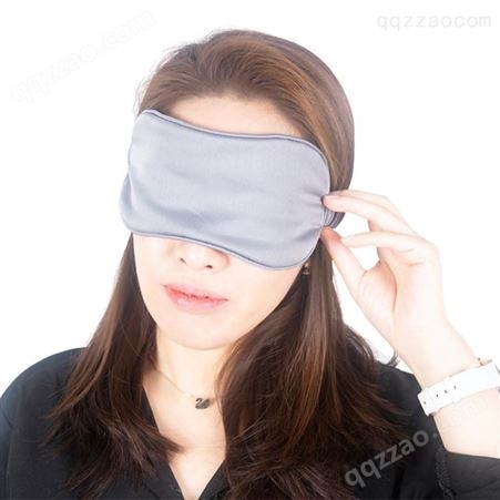 眼罩 仿真丝助眠遮光 成人眼罩 绍兴厂家定制