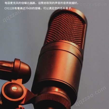 AUDIX CX112B专业电容麦克风声卡套装录音K歌直播合唱广播电台