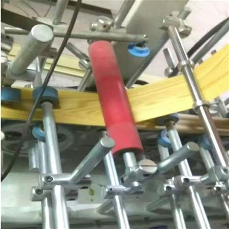 木工PVC包覆机 厂家300宽门线条包覆机 铝型材包覆机